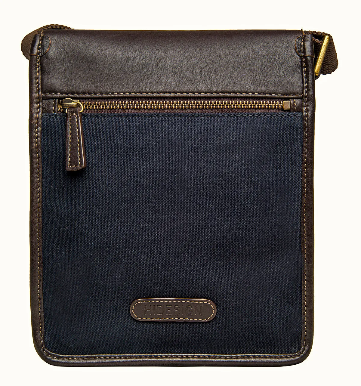 Hidesign Aiden Small Canvas Leather Cross Body