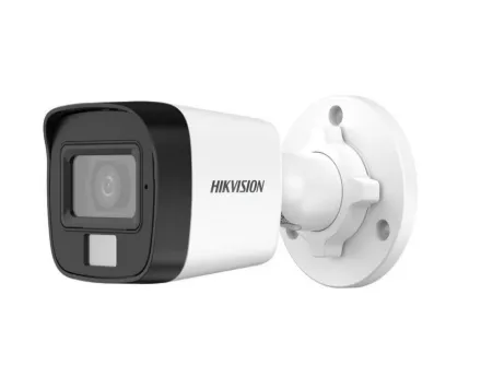 Hikvision 2MP 2.8mm Smart Hybrid Light Audio Fixed Mini Bullet Camera DS-2CE16D0T-LFS(2.8mm)