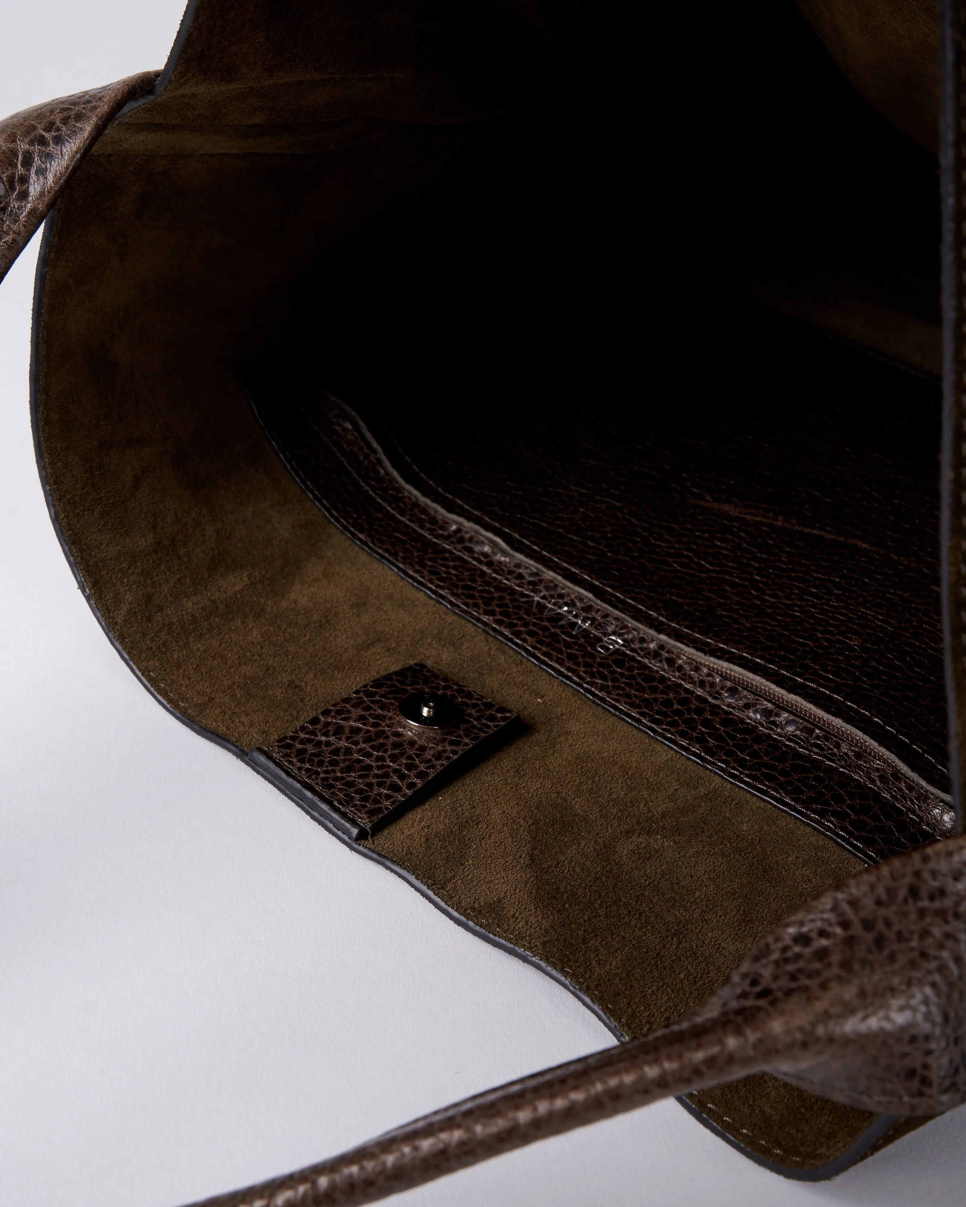 hobo - olive suede/dark khaki