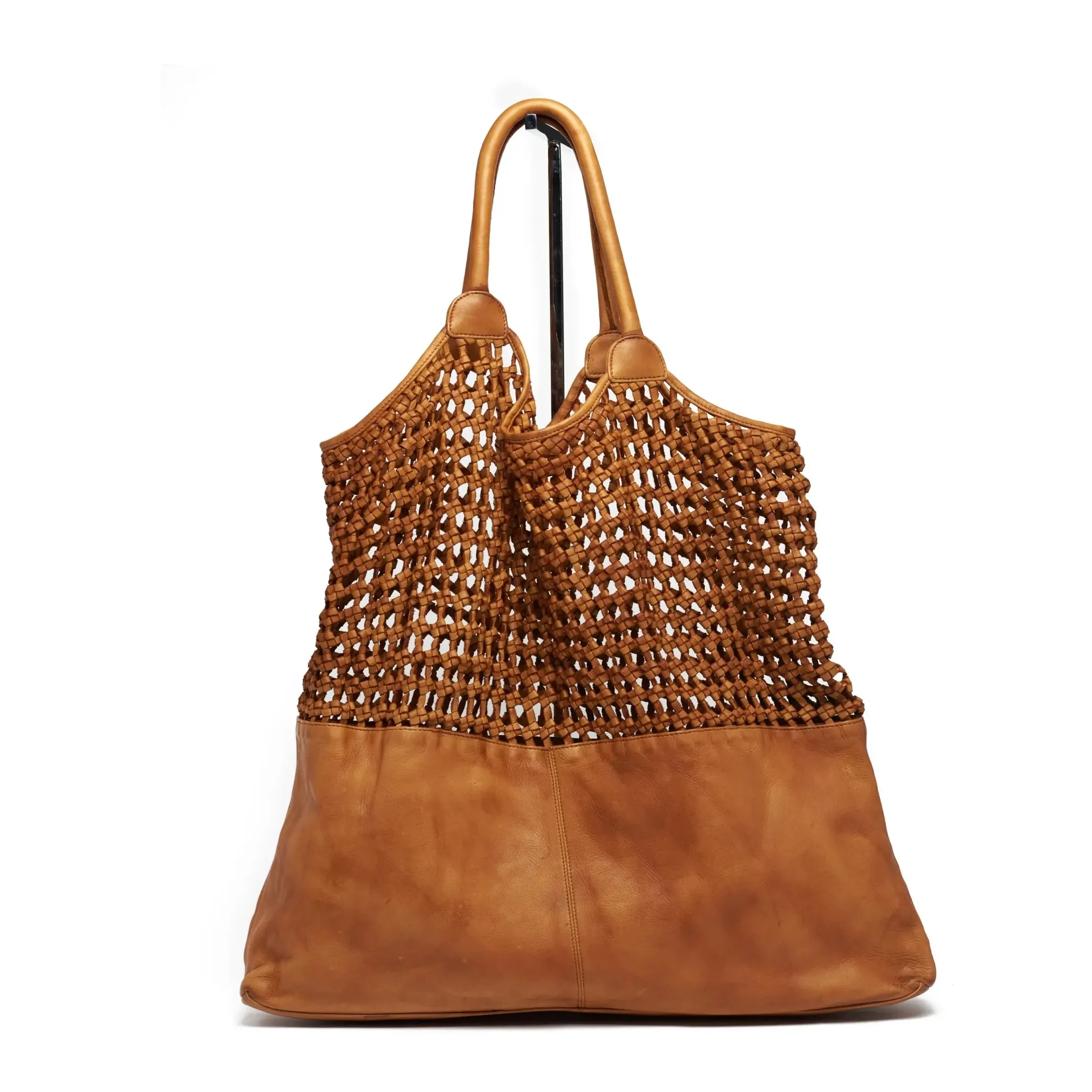 hyams large weave tote (rh-4923)