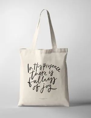 In His Presence {Tote Bag}