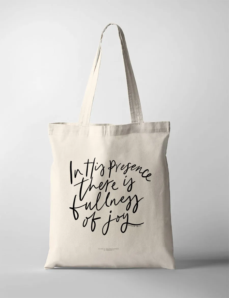 In His Presence {Tote Bag}