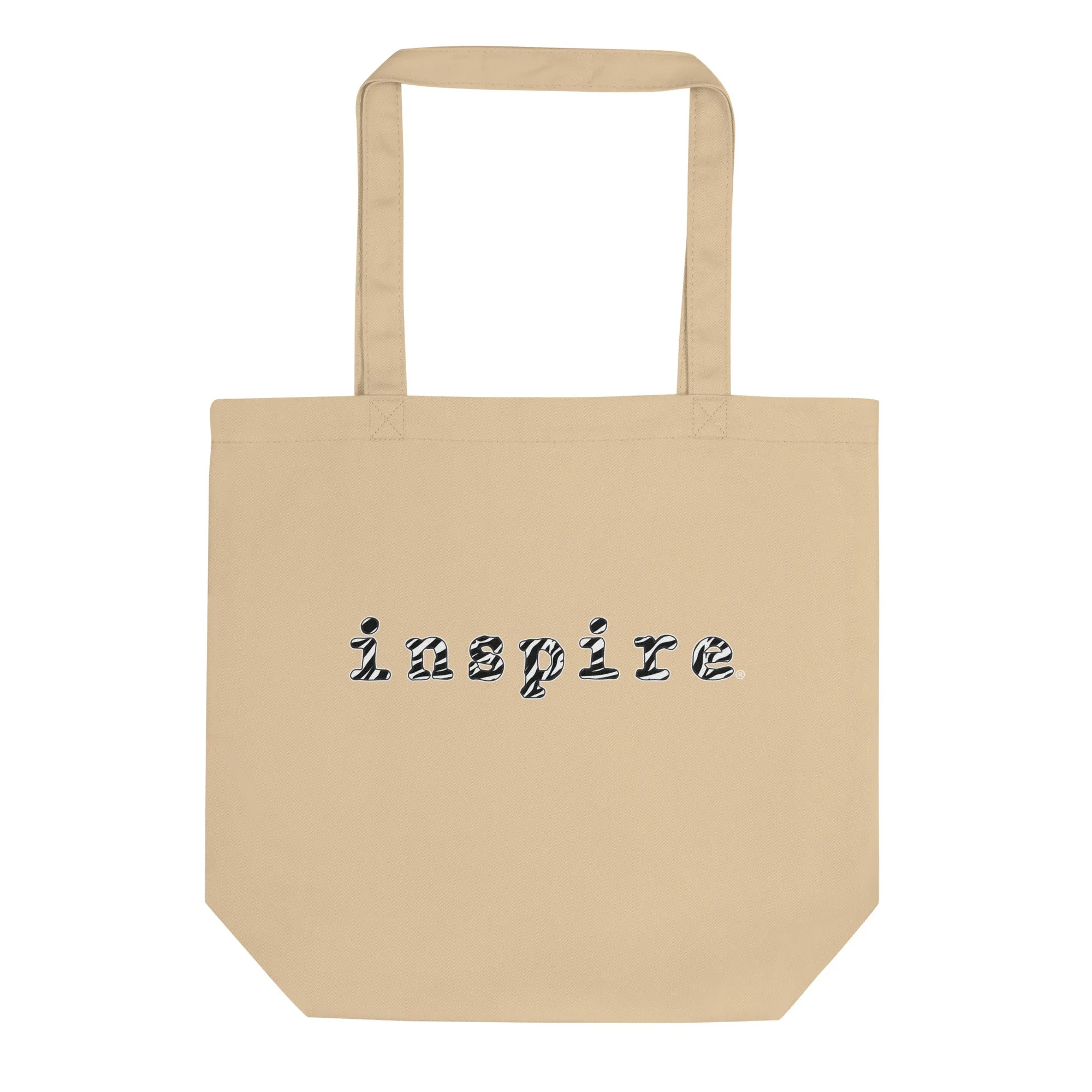 inspire Zebra Print Eco Tote Bag