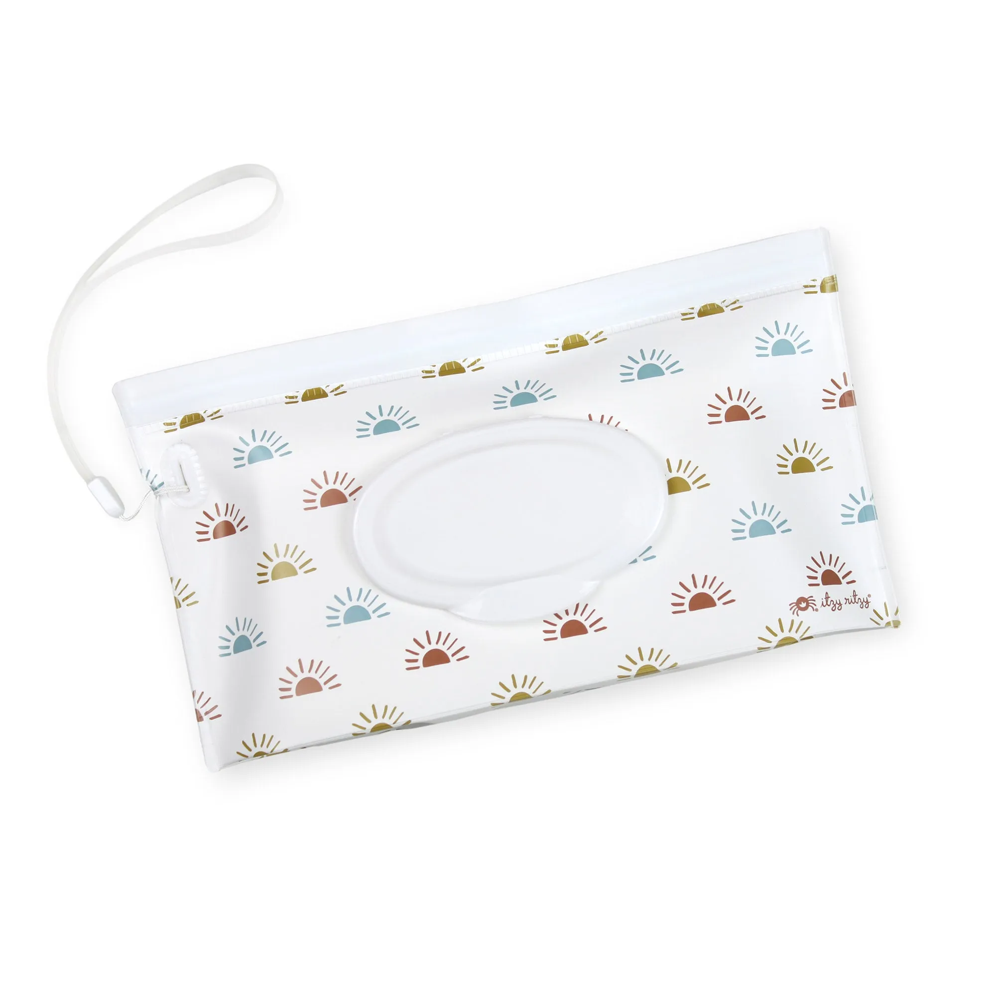 Itzy Ritzy - Take and Travel Pouch Reusable Wipes Case Sunrise