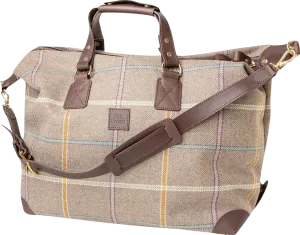 J&L Tweed <br> Chambers Weekender Bag - Golspie Lovat