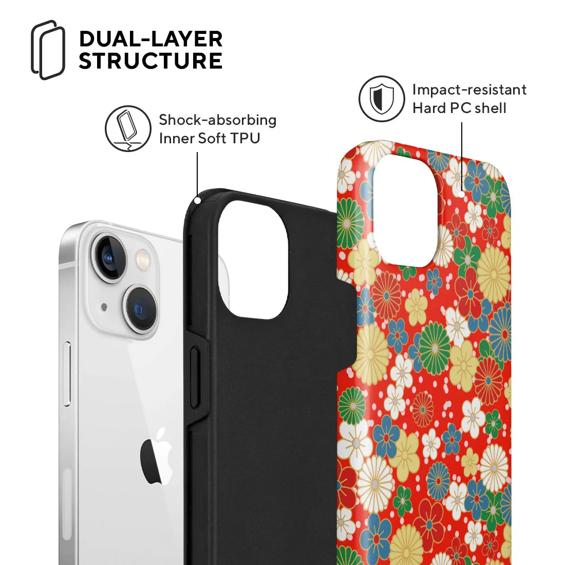 Japan Blossoms Custom - iPhone 13 Case