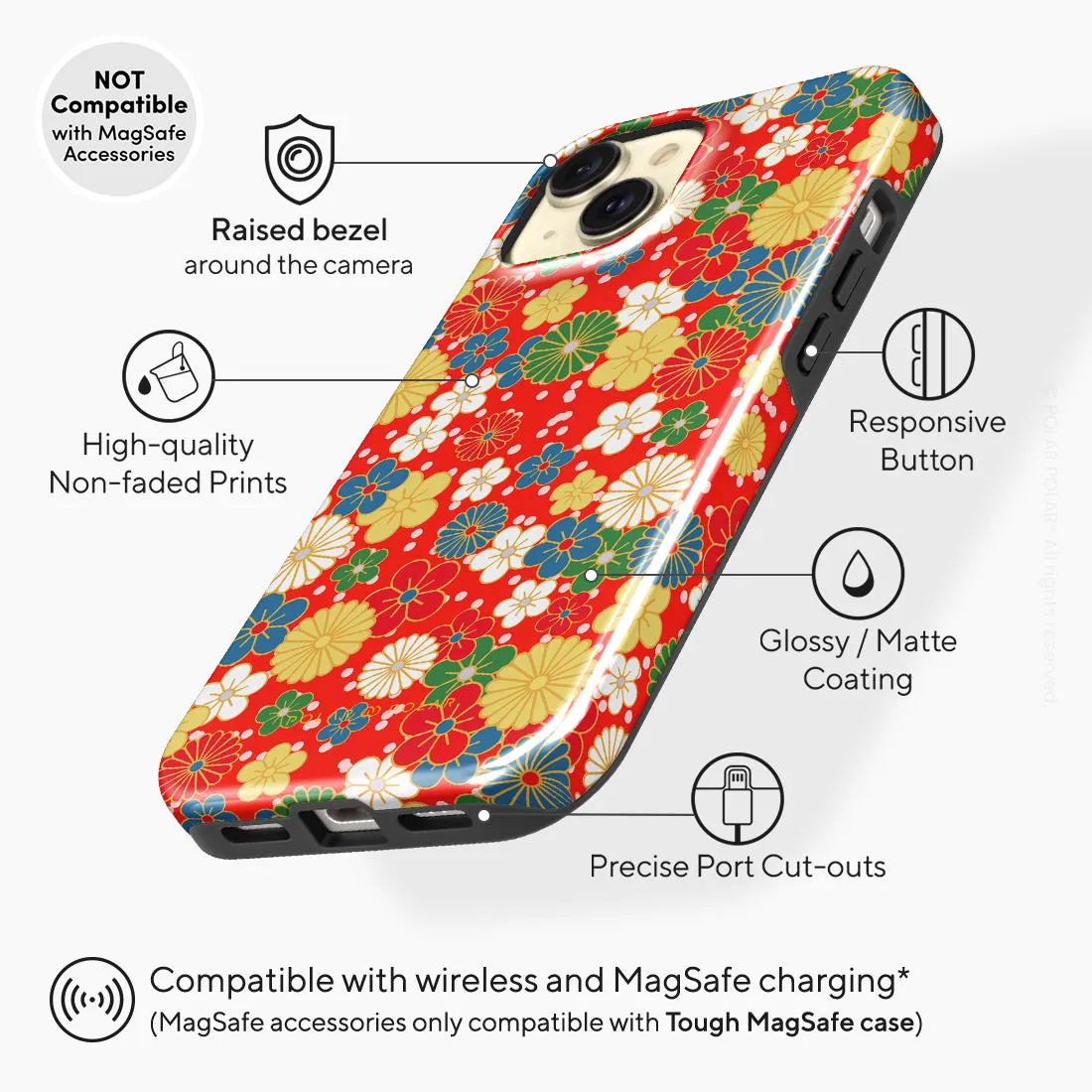 Japan Blossoms - iPhone 15 Case