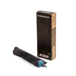 Jet Black - Eco-Friendly Disposable Pen Machine Bags - 2" x 6" 200ct