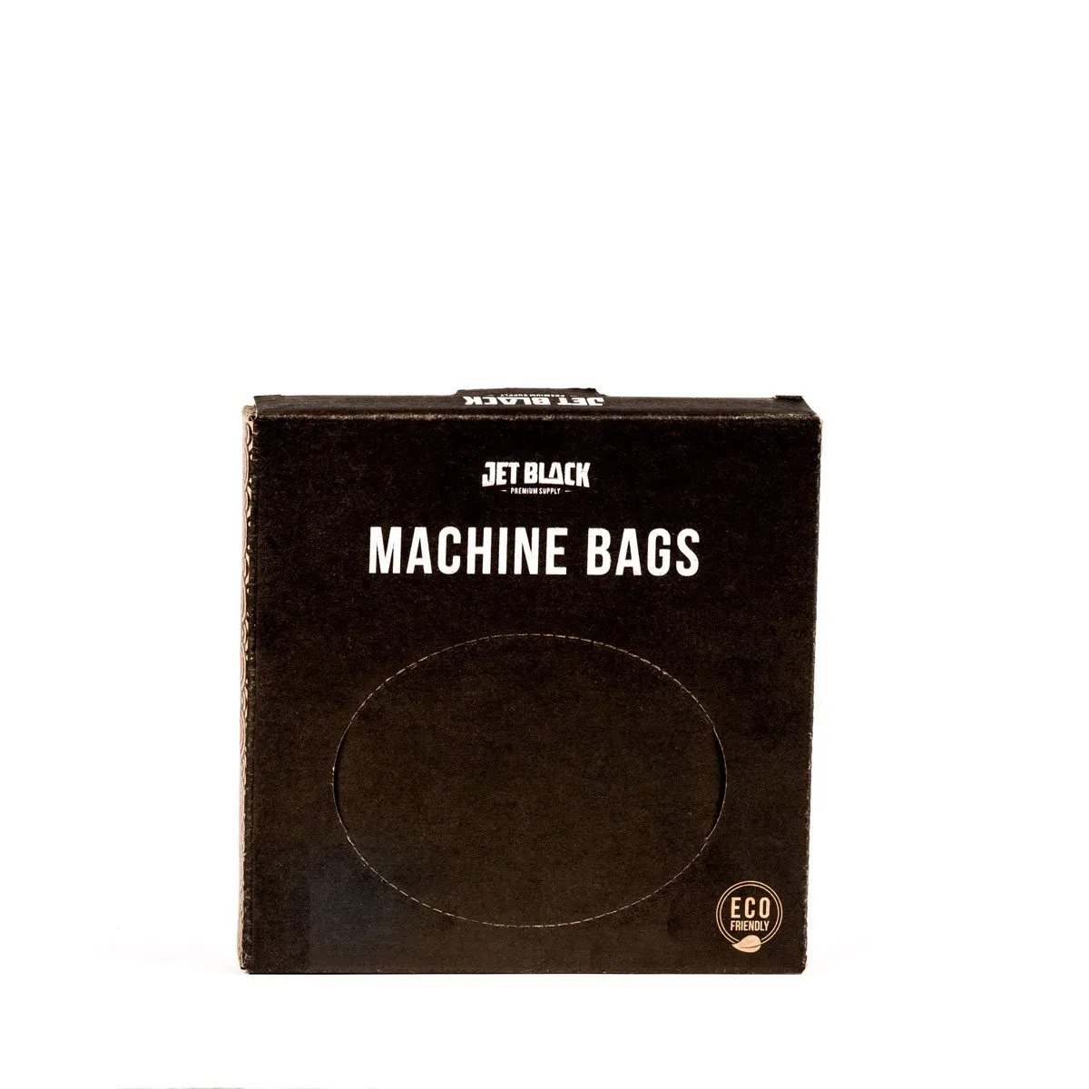 Jet Black - Eco-Friendly Machine Bags - 5x5"