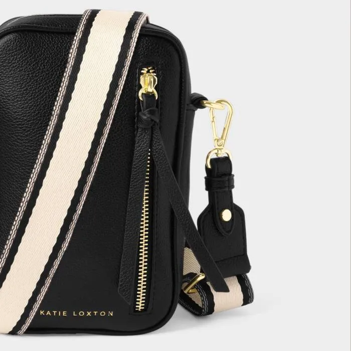 Katie Loxton Hallie Small Crossbody Bag-Black