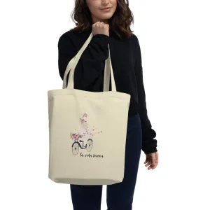 La Vida Buena Llama Eco Tote Bag
