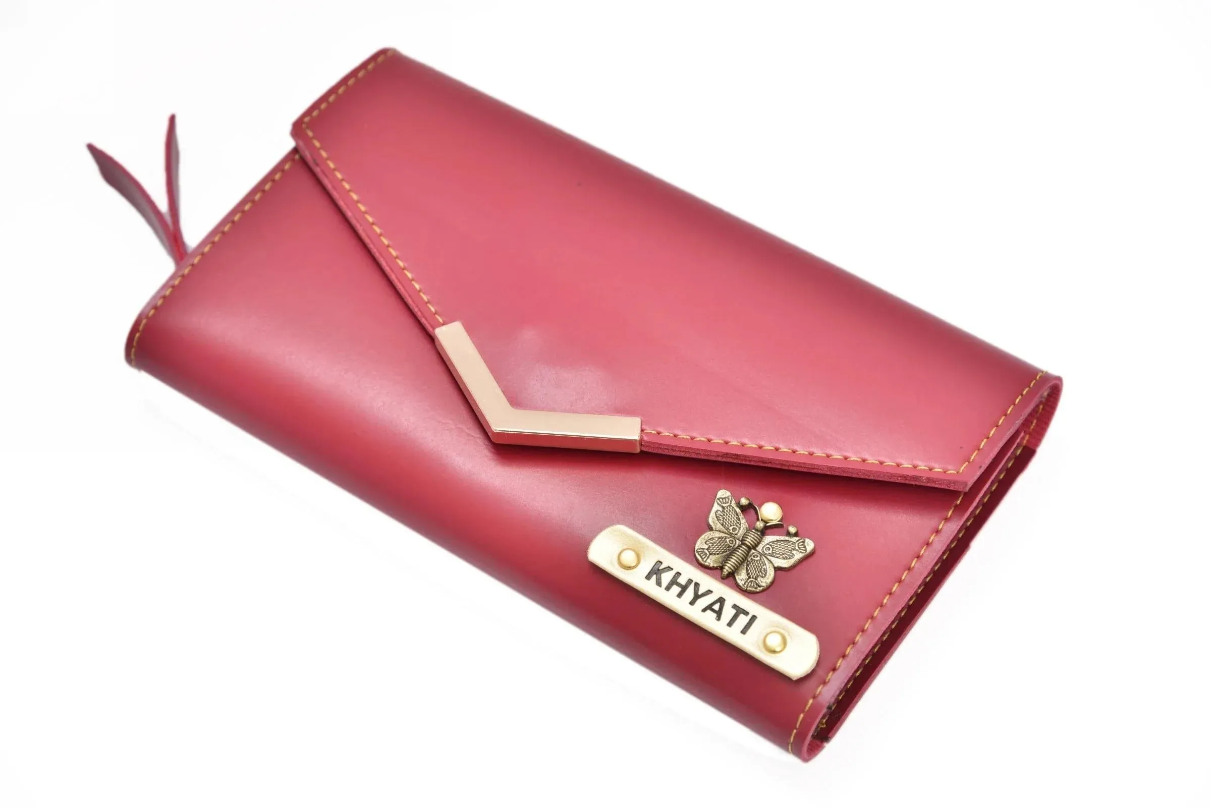 Lady Wallet   Men's Wallet (Couple Gift 1) - Wine