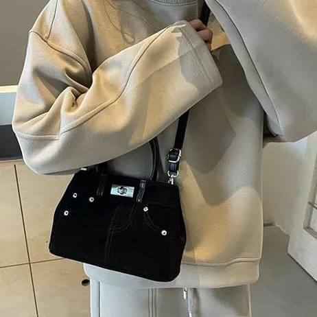 Lana Faux Suede Crossbody Bag