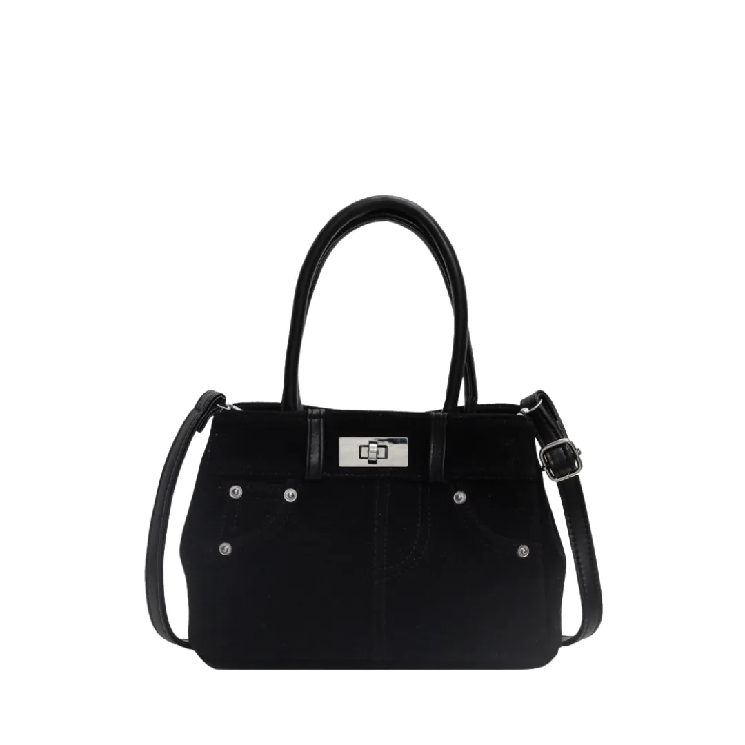 Lana Faux Suede Crossbody Bag