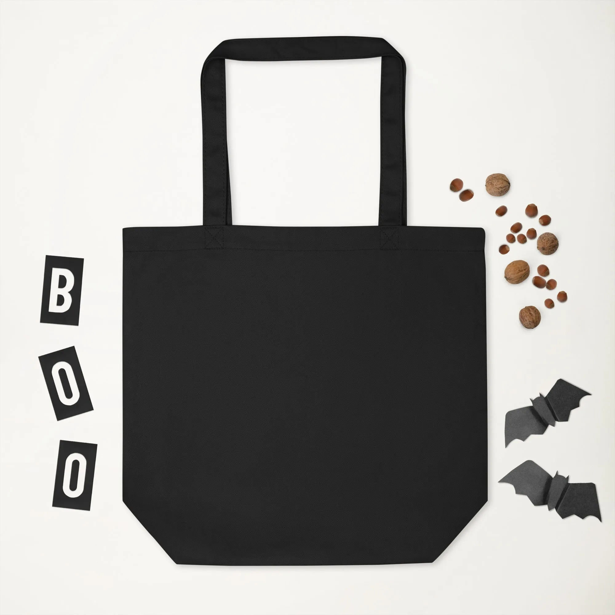 Large Organic Tote Bag: Owl themed Stylish, Sustainable, and Perfect for Every Day