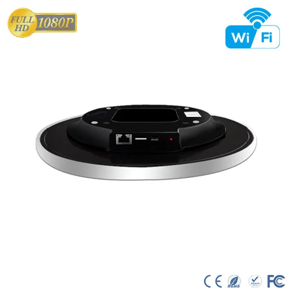 Large Wall Clock Camera Wireless Wi-Fi 1080p HD Motion Detection Video Recorder