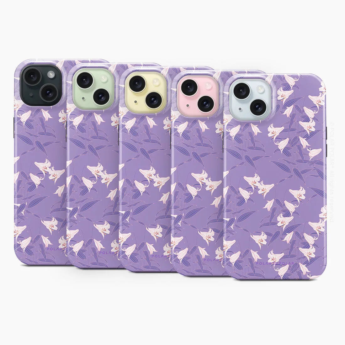 Lavender Lily Custom - iPhone 15 Case