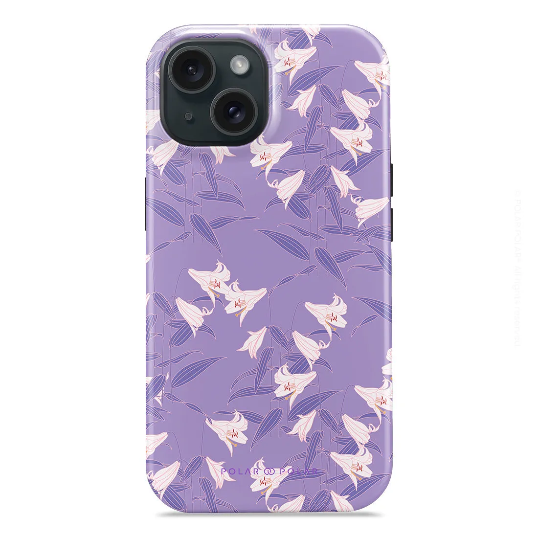 Lavender Lily Custom - iPhone 15 Case