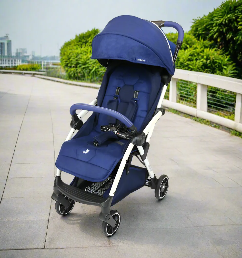 leclercbaby Hexagon™ Baby Stroller -  Monte Carlo (White Frame)