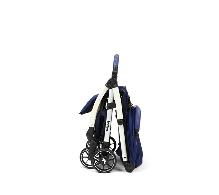 leclercbaby Hexagon™ Baby Stroller -  Monte Carlo (White Frame)