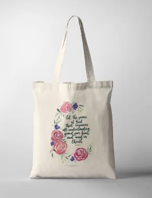 Let The Peace Of God {Tote Bag}