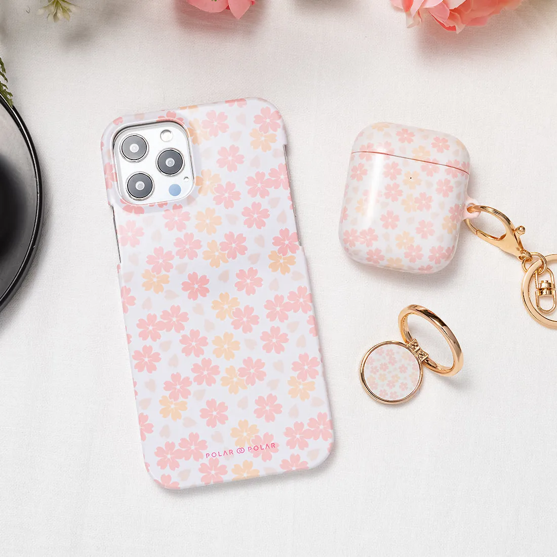 Light Pink Sakura Custom - iPhone 13 Pro Max Case
