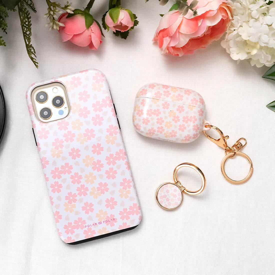 Light Pink Sakura Custom - iPhone 13 Pro Max Case