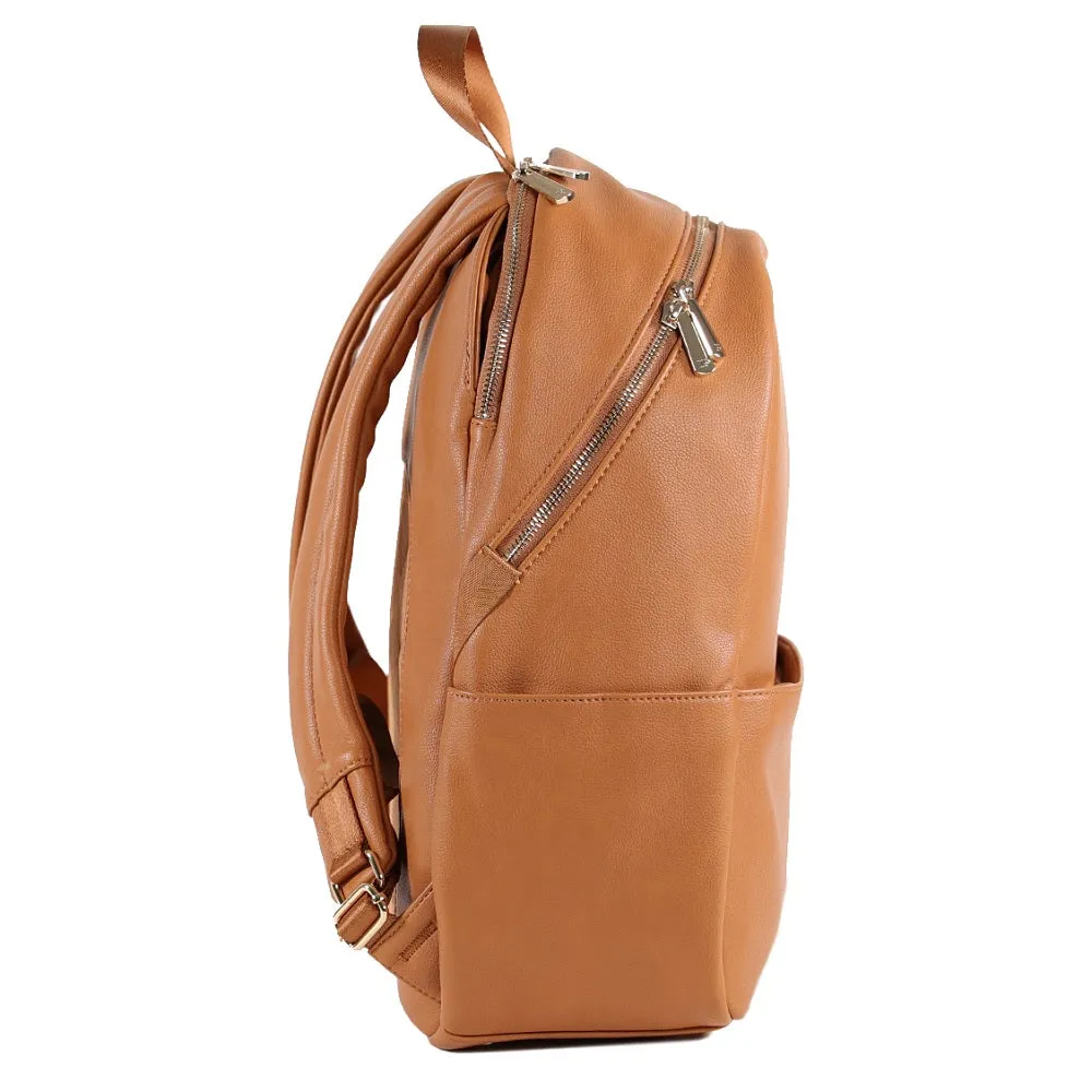 Little Unicorn Skyline Backpack (Cognac/Gold Hardware)