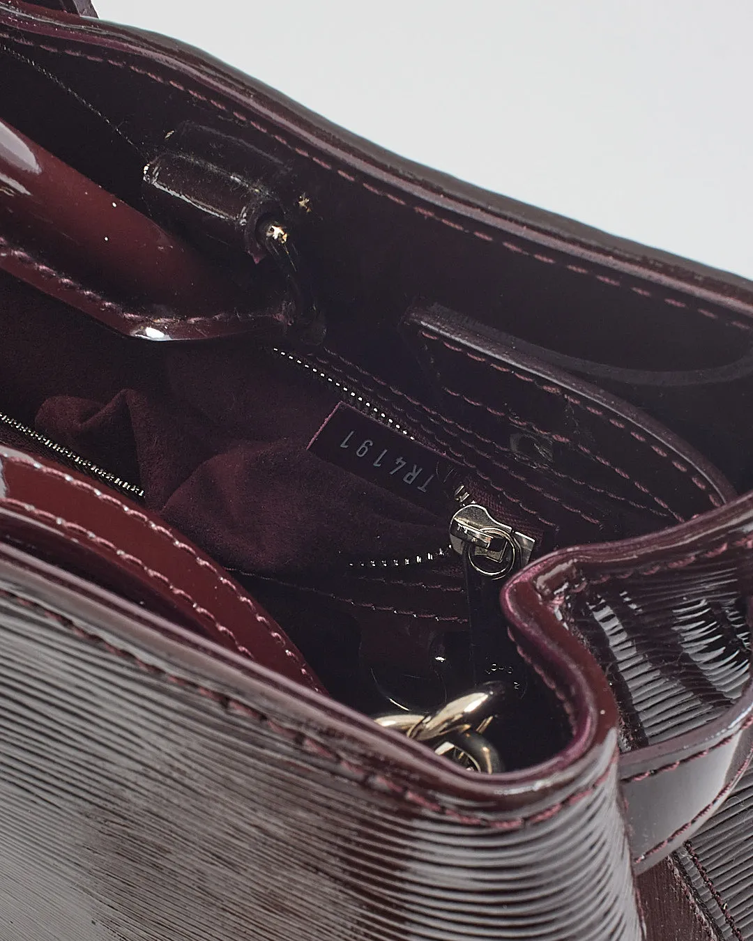 Louis Vuitton Amarante Electric Epi Leather Mirabeau GM Bag