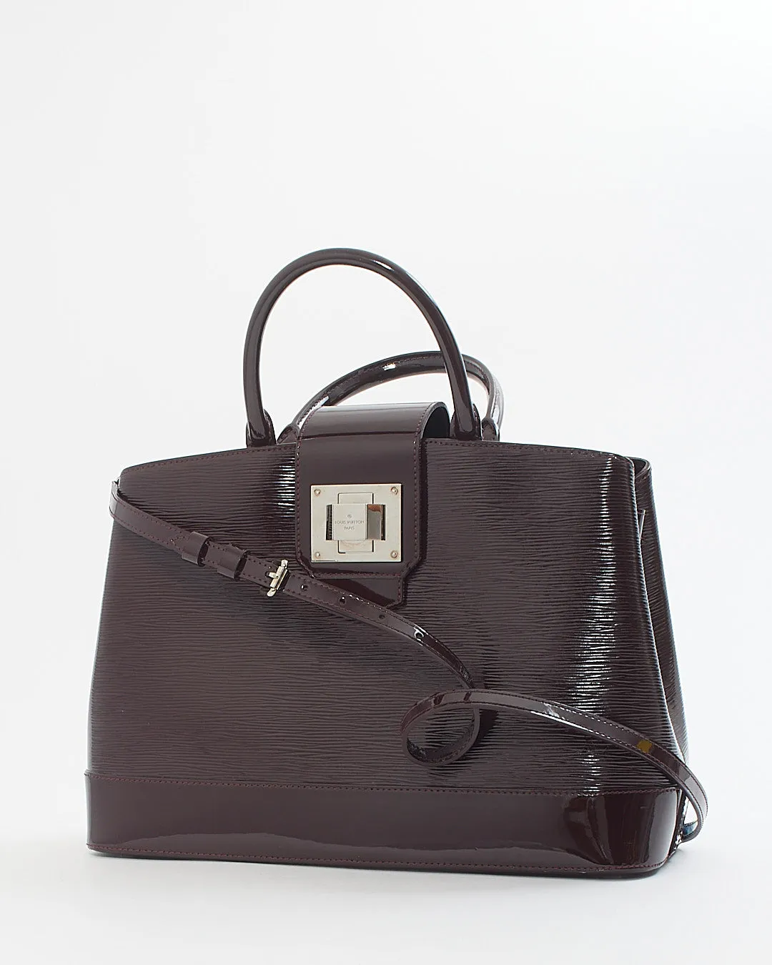 Louis Vuitton Amarante Electric Epi Leather Mirabeau GM Bag