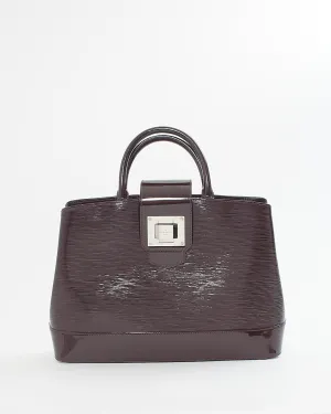 Louis Vuitton Amarante Electric Epi Leather Mirabeau GM Bag