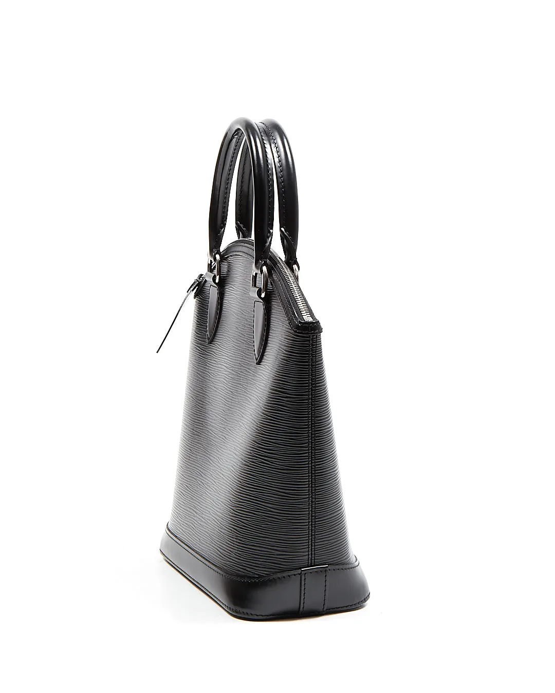 Louis Vuitton Black Epi Leather Lockit Vertical Handbag