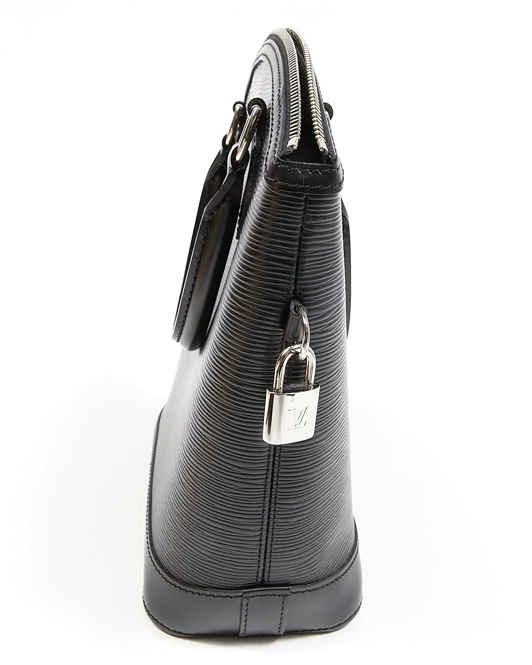 Louis Vuitton Black Epi Leather Lockit Vertical Handbag