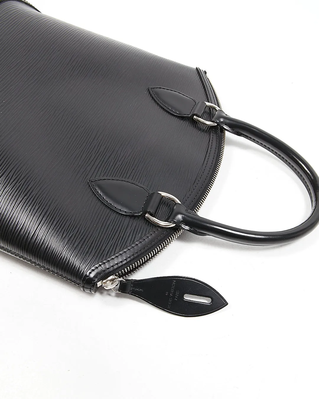 Louis Vuitton Black Epi Leather Lockit Vertical Handbag