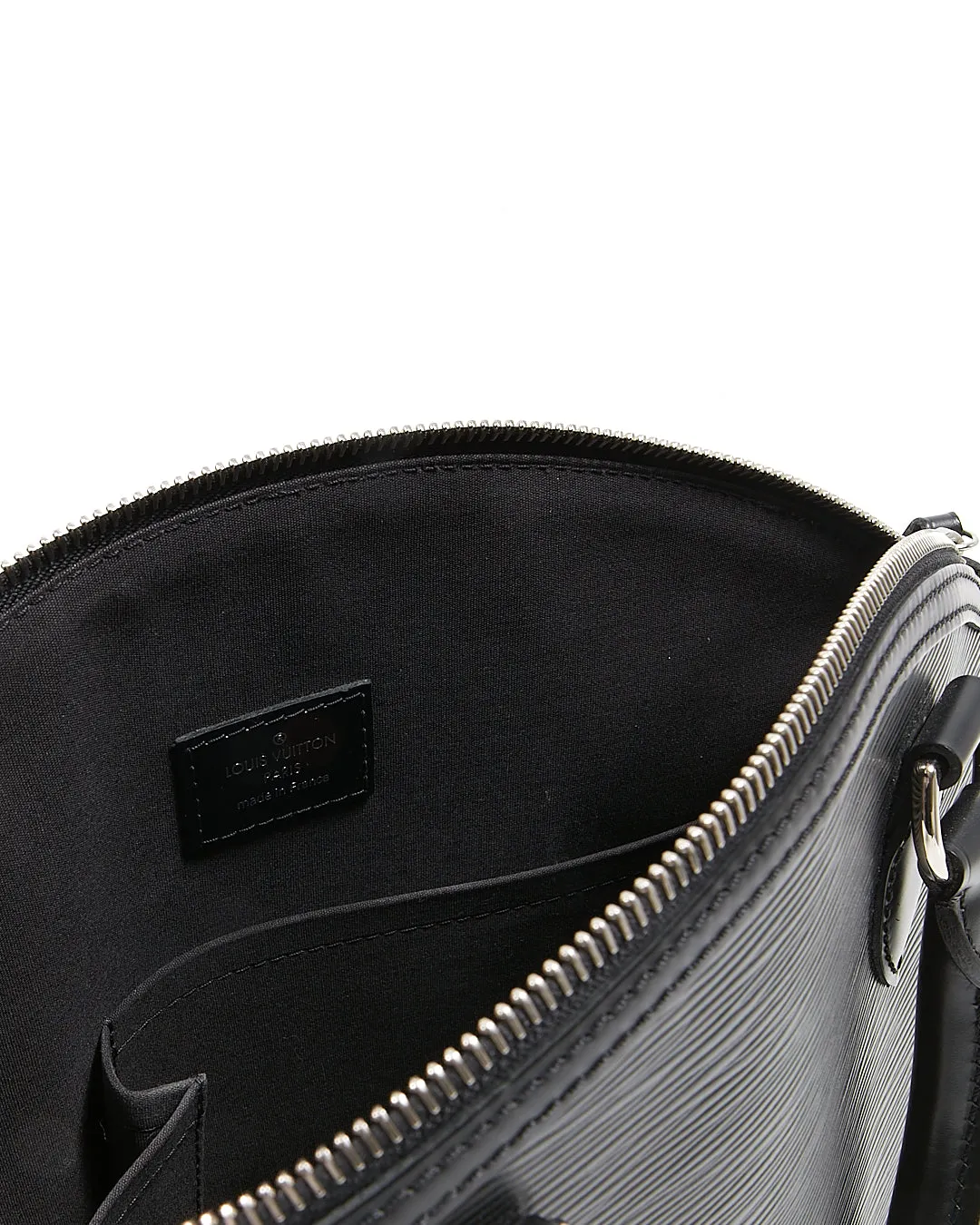 Louis Vuitton Black Epi Leather Lockit Vertical Handbag
