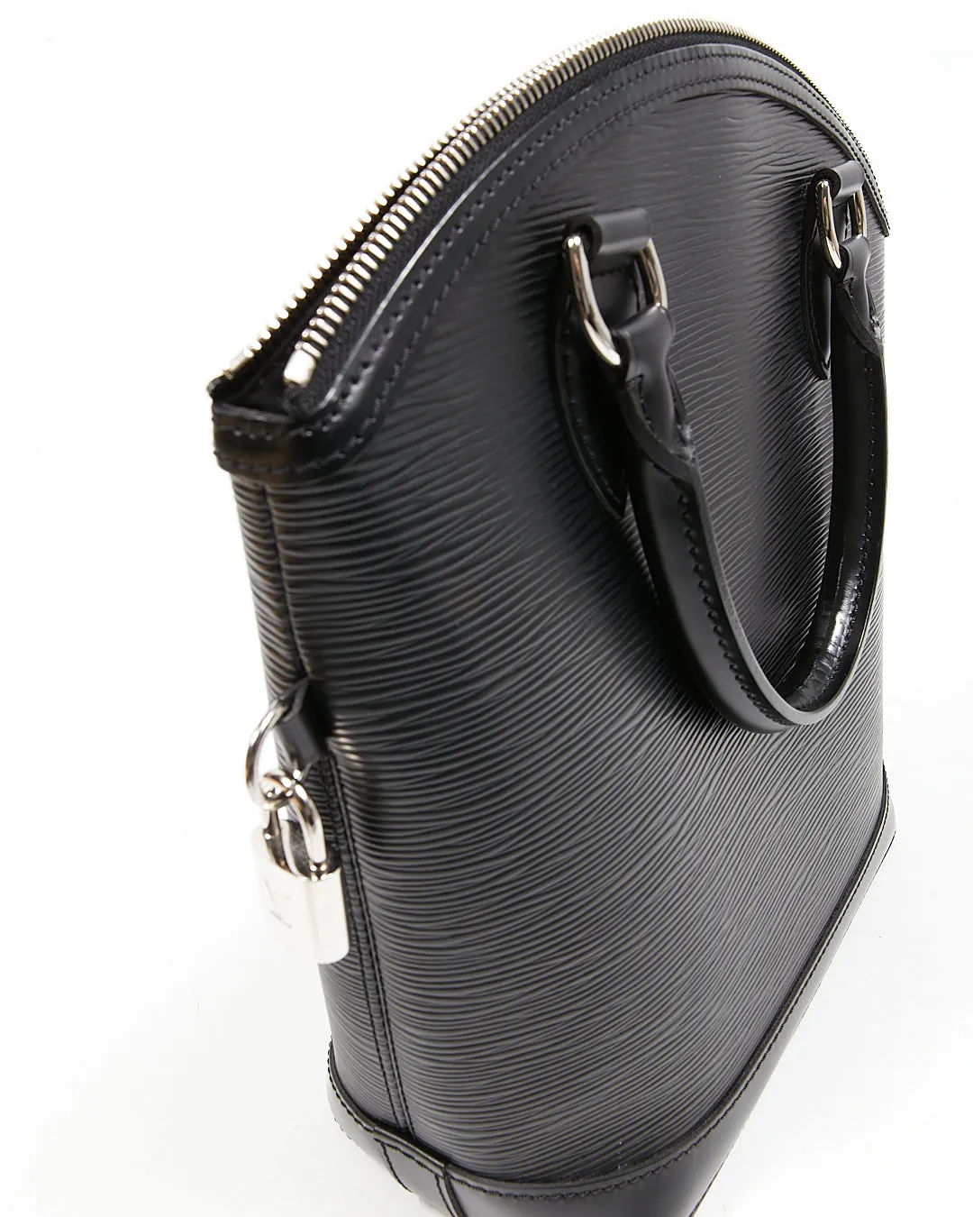 Louis Vuitton Black Epi Leather Lockit Vertical Handbag