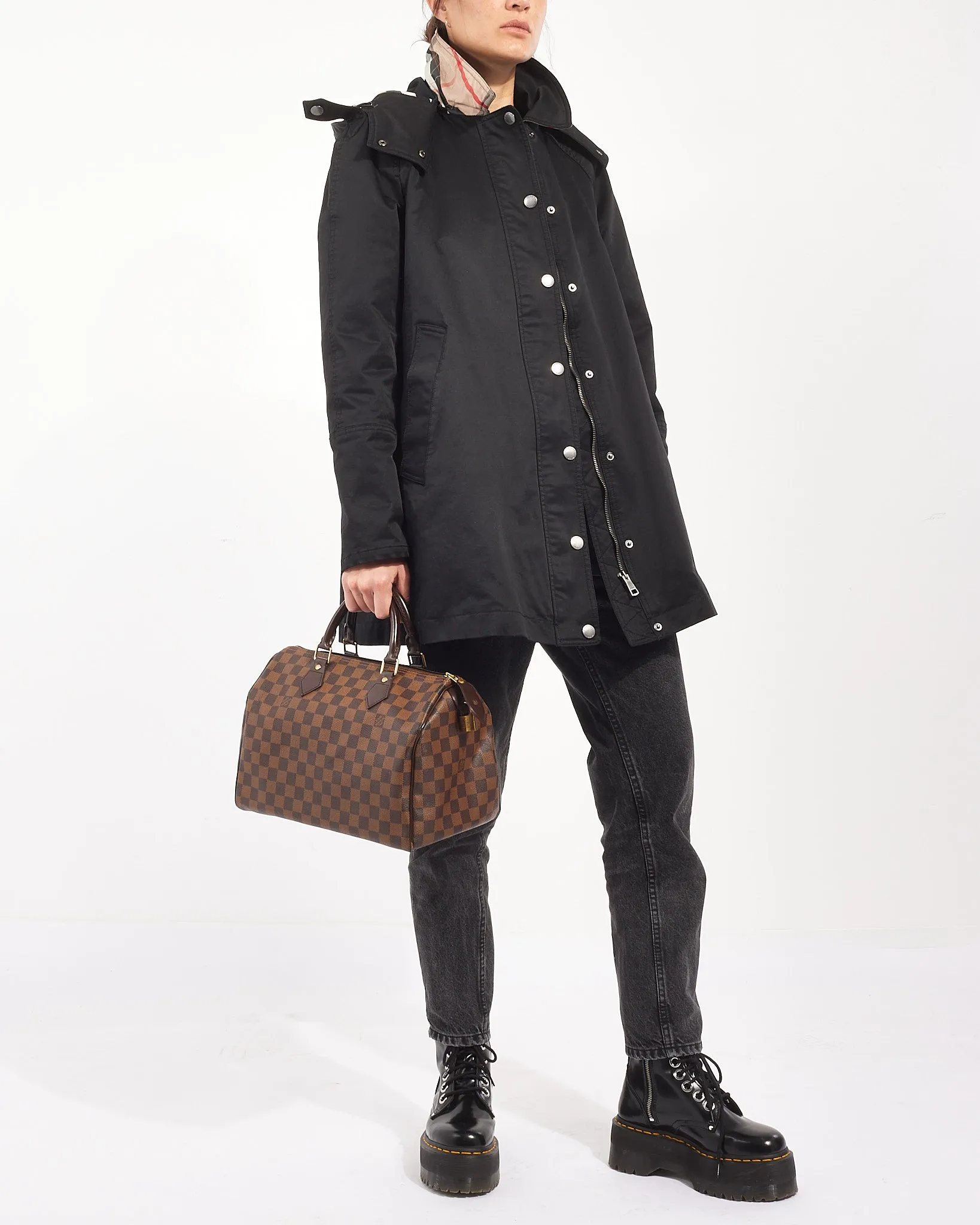 Louis Vuitton Damier Ebene Canvas Speedy 30