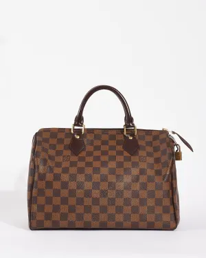 Louis Vuitton Damier Ebene Canvas Speedy 30