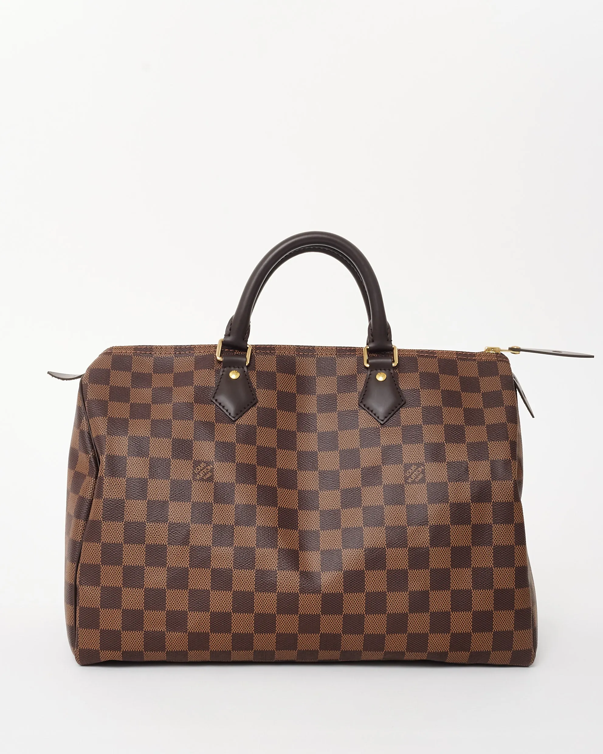 Louis Vuitton Damier Ebene Coated Canvas Speedy 35
