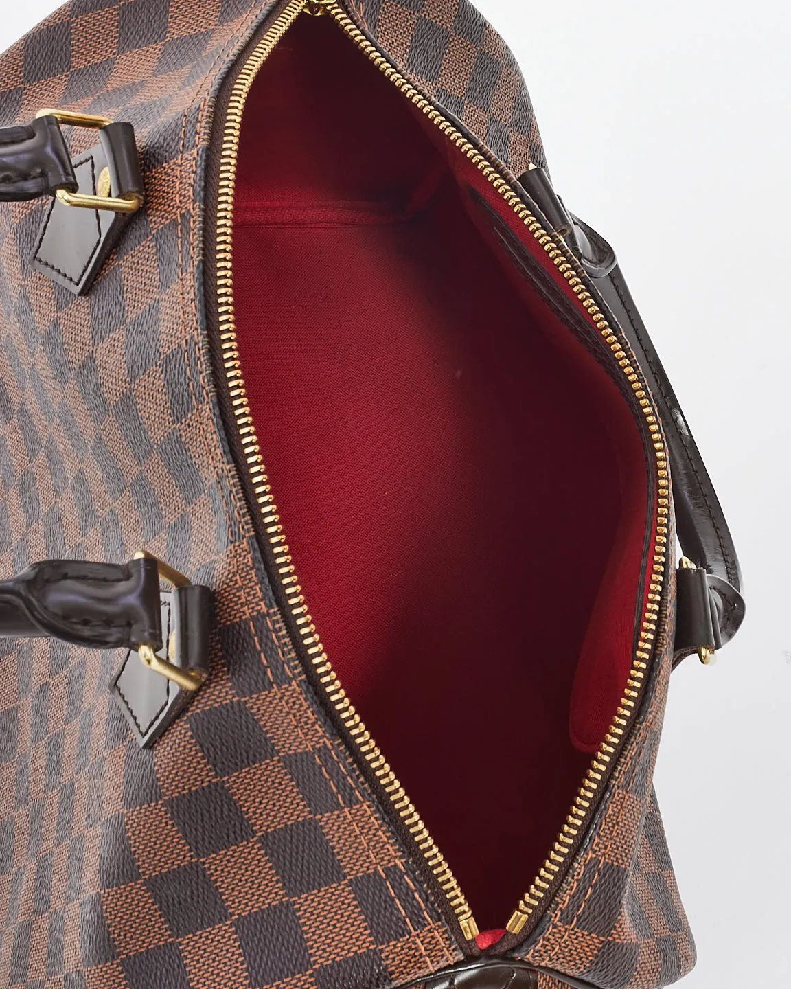 Louis Vuitton Damier Ebene Speedy 30 Bag