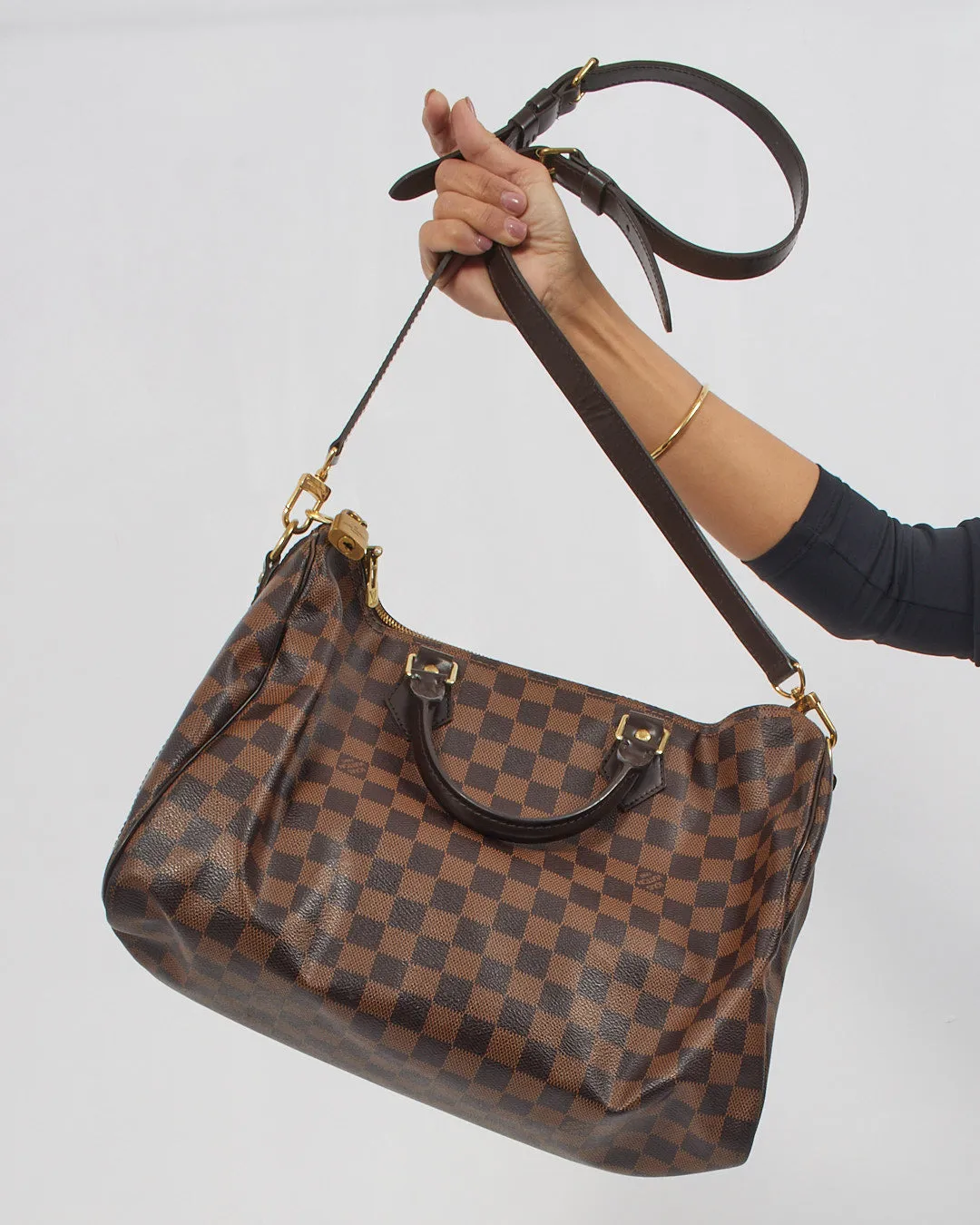 Louis Vuitton Damier Ebene Speedy Bandoulière 35