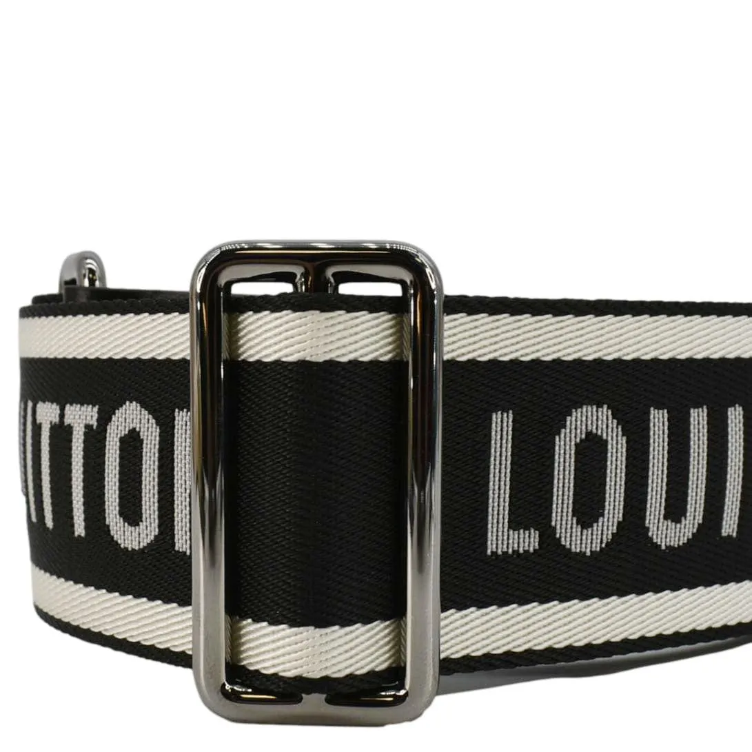 LOUIS VUITTON Jacquard Strap Black Size 40