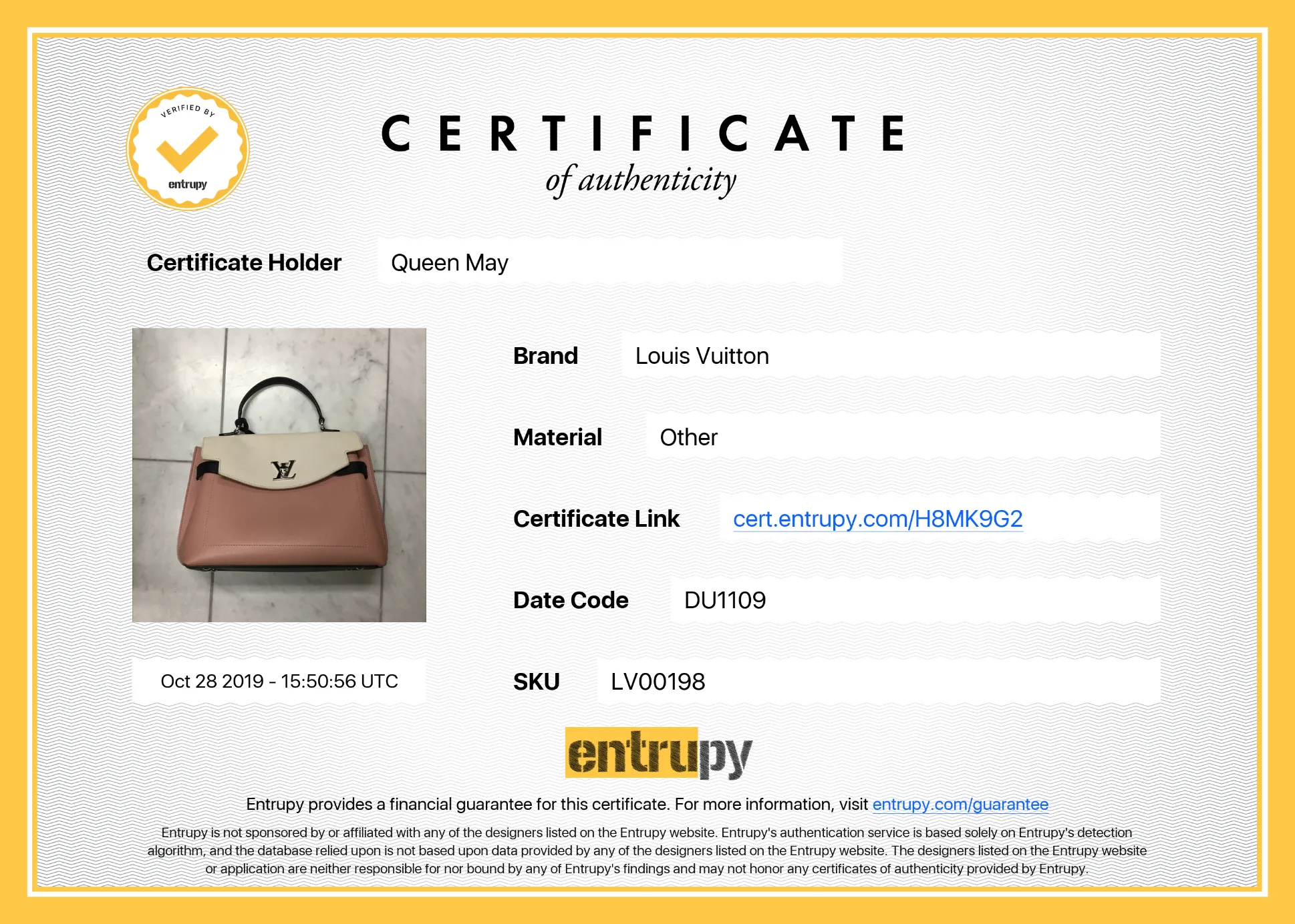 Louis Vuitton LockMe Ever MM