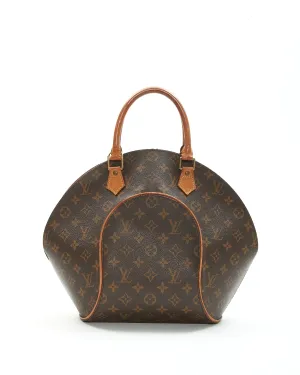 Louis Vuitton Monogram Canvas Ellipse MM Top Handle Bag