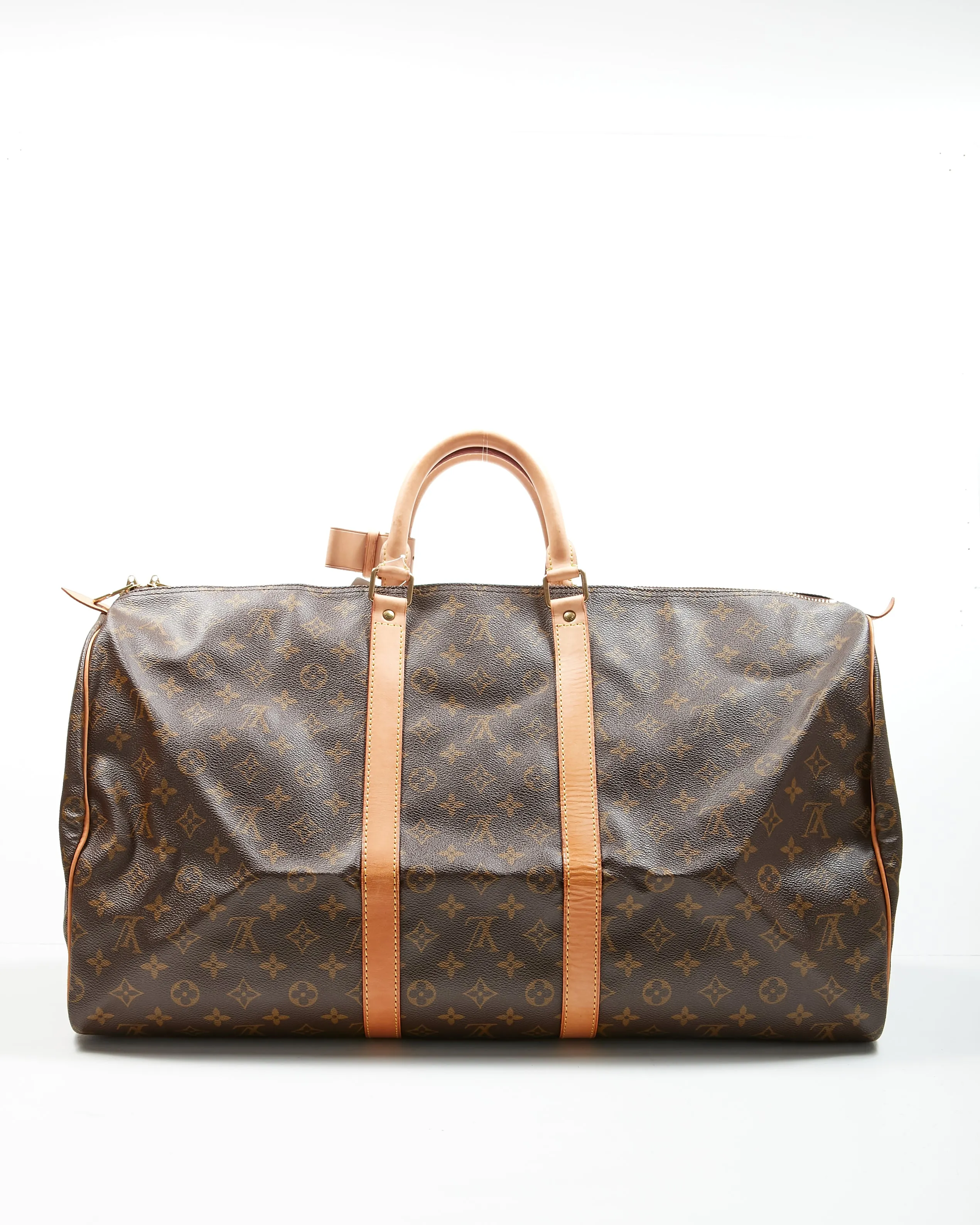 Louis Vuitton Monogram Canvas Keepall 55 Travel Bag