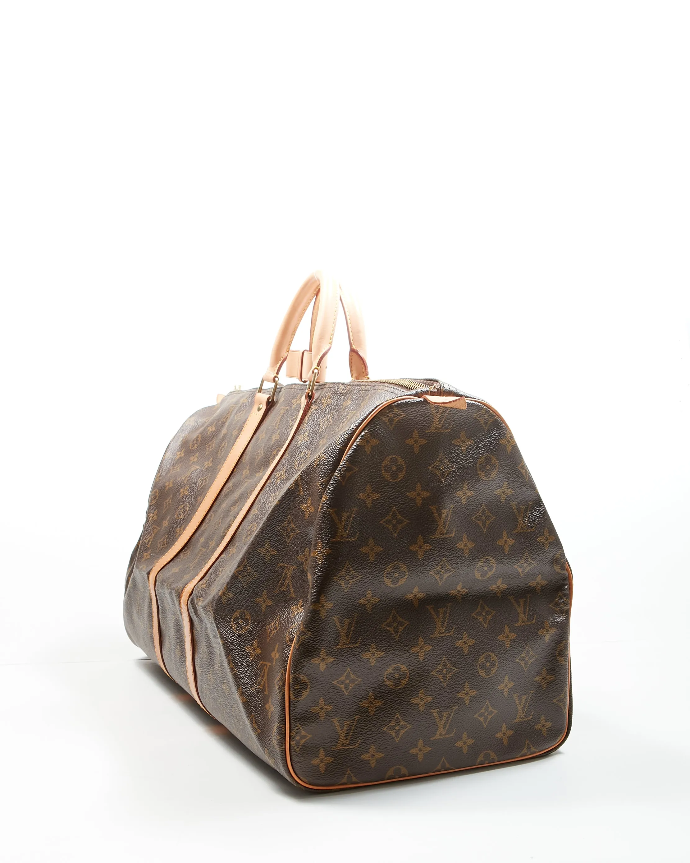 Louis Vuitton Monogram Canvas Keepall 55 Travel Bag