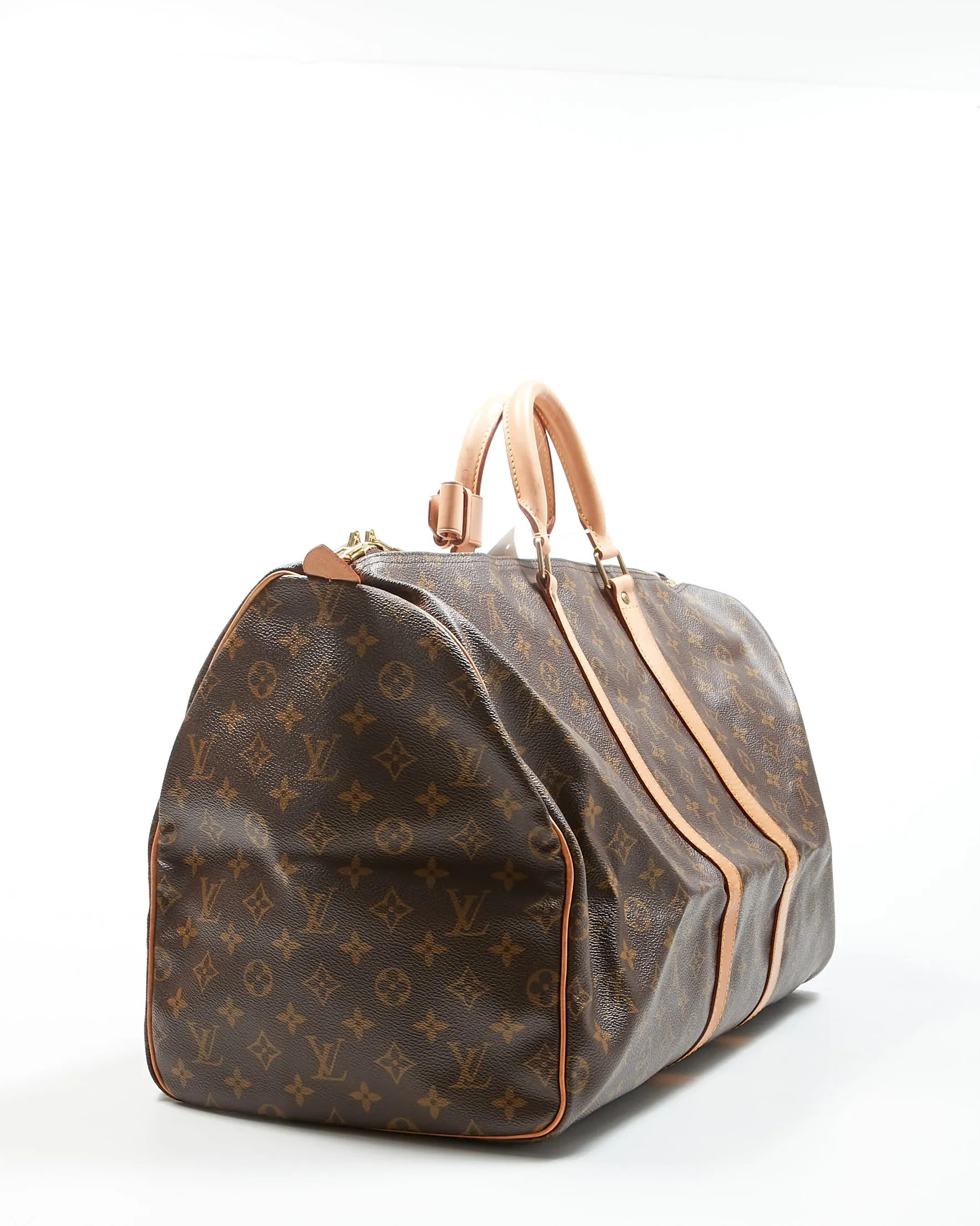 Louis Vuitton Monogram Canvas Keepall 55 Travel Bag