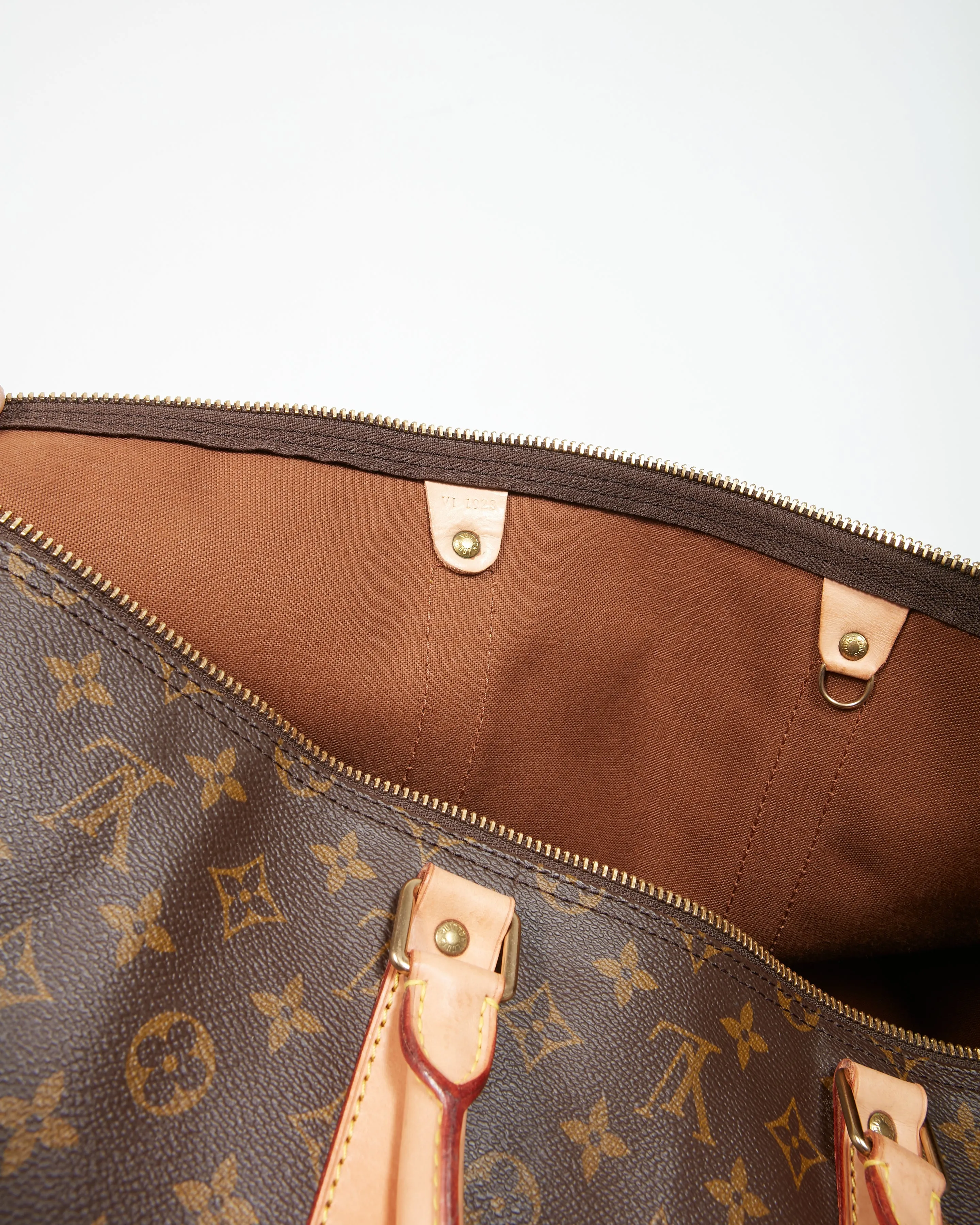 Louis Vuitton Monogram Canvas Keepall 55 Travel Bag