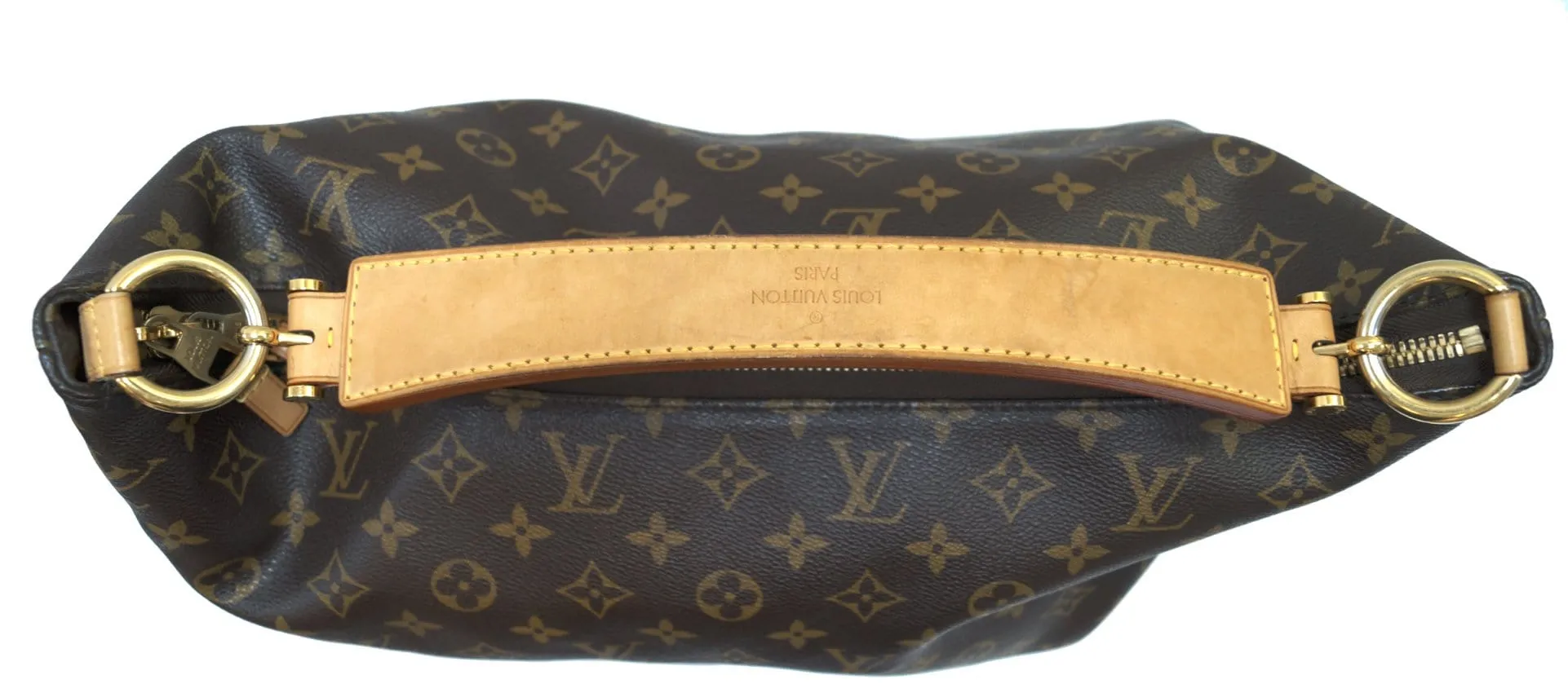 LOUIS VUITTON Monogram Canvas Sully MM Shoulder Bag