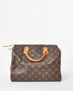 Louis Vuitton Monogram Coated Canvas Speedy 30